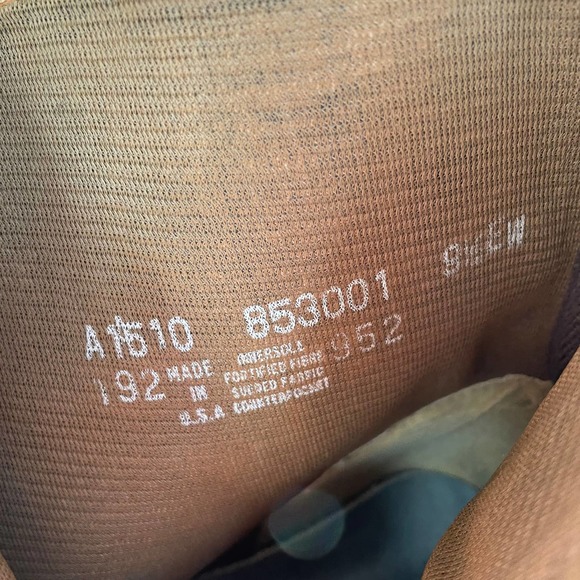 SOLD Vintage 1970s Men's Leather Cowboy Western Midi Boot Sz 9.5 - Picture 12 of 14